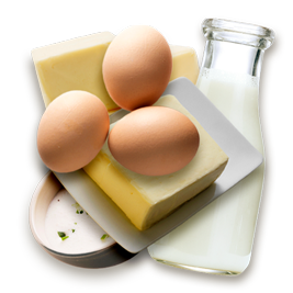 Jaja, mleko, mlečni proizvodi
